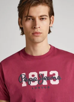 Men Pepe Jeans 1973 Logo T-Shirt
