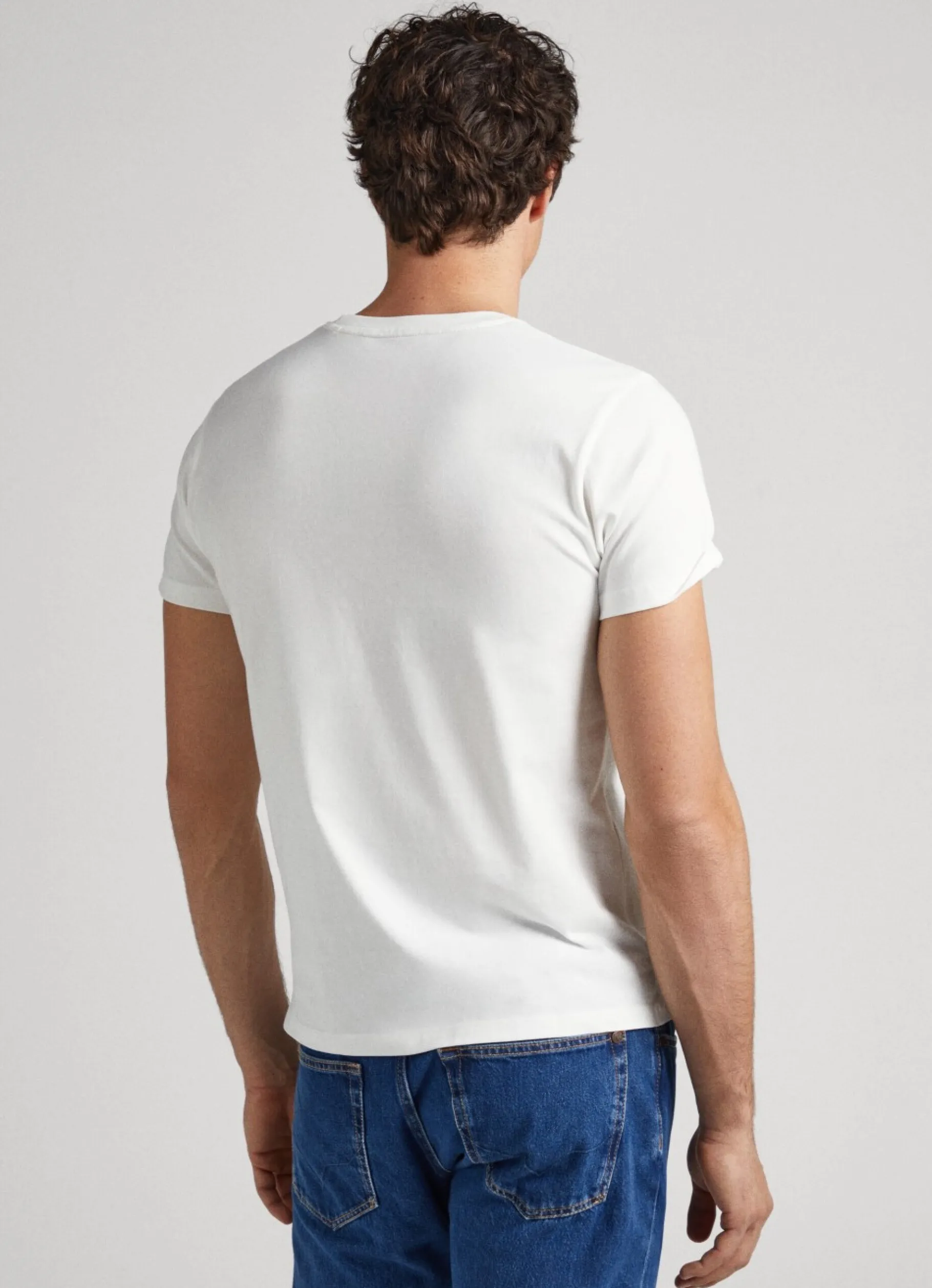 Men Pepe Jeans 1973 Logo T-Shirt
