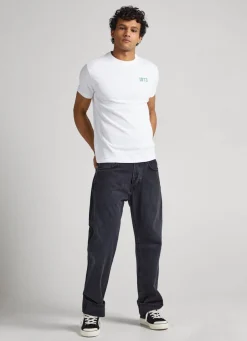 Men Pepe Jeans 1973 Logo T-Shirt