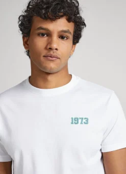 Men Pepe Jeans 1973 Logo T-Shirt