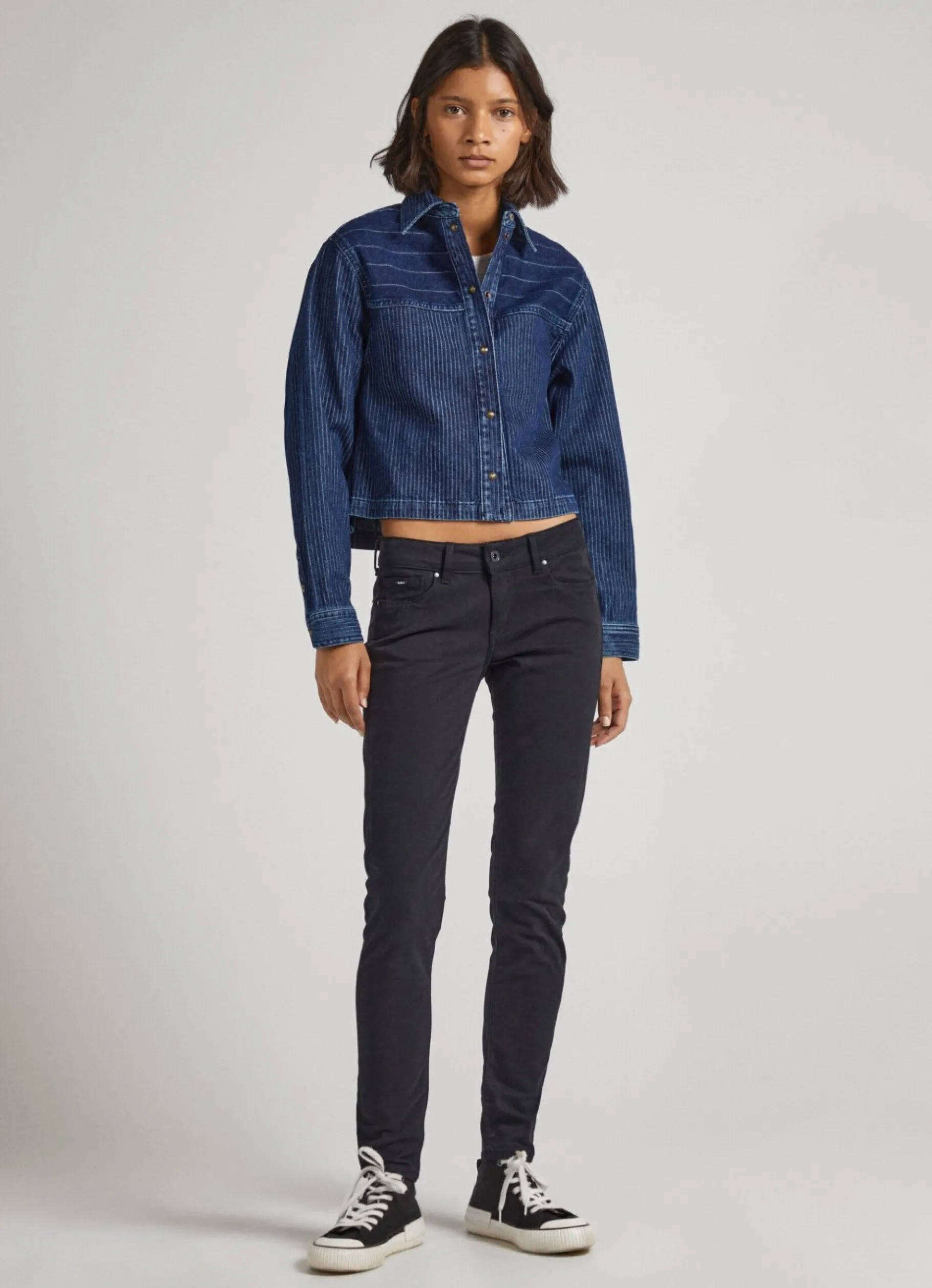 Women Pepe Jeans 5 Pocket Skinny Fit Trousers