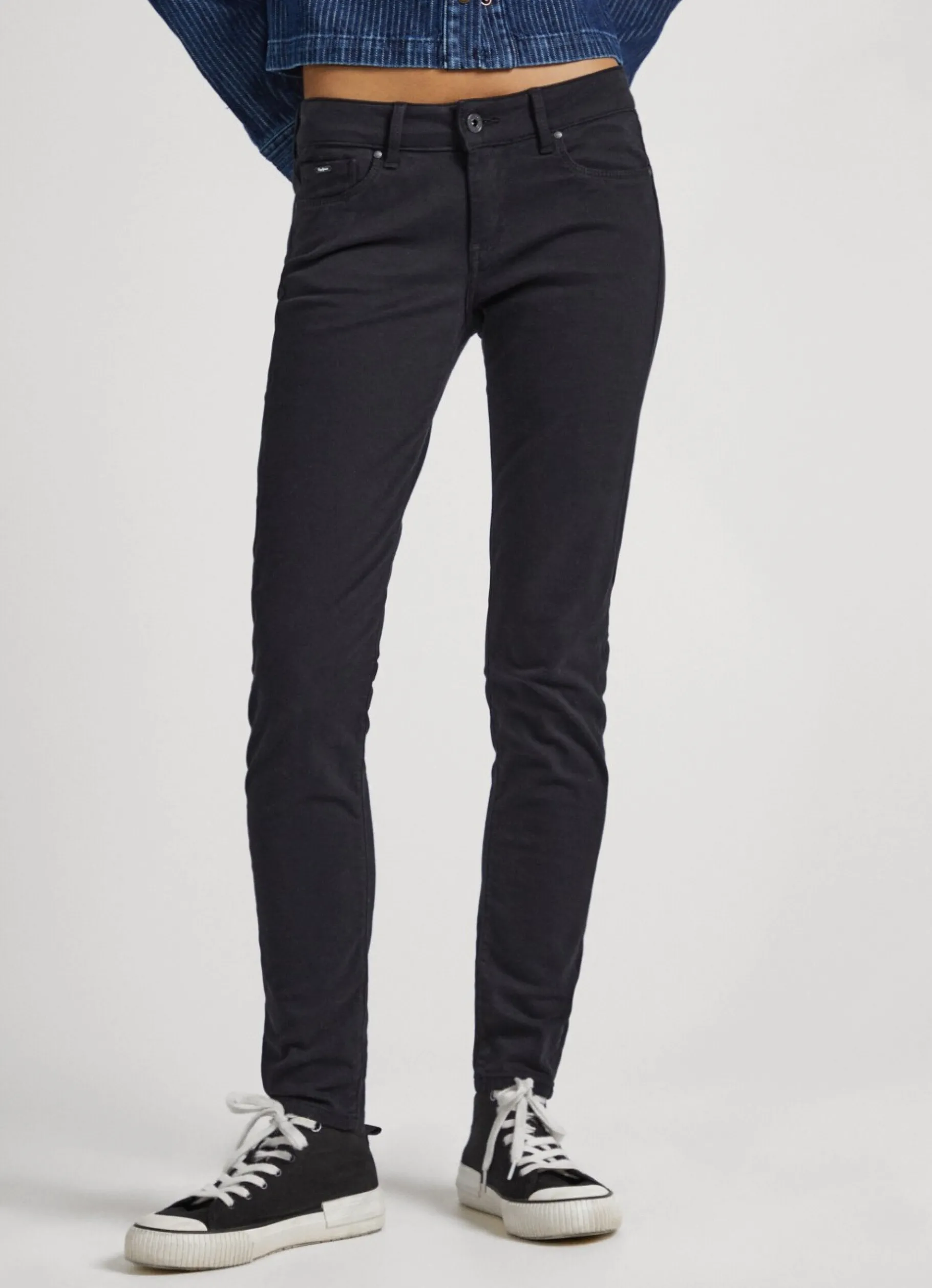 Women Pepe Jeans 5 Pocket Skinny Fit Trousers