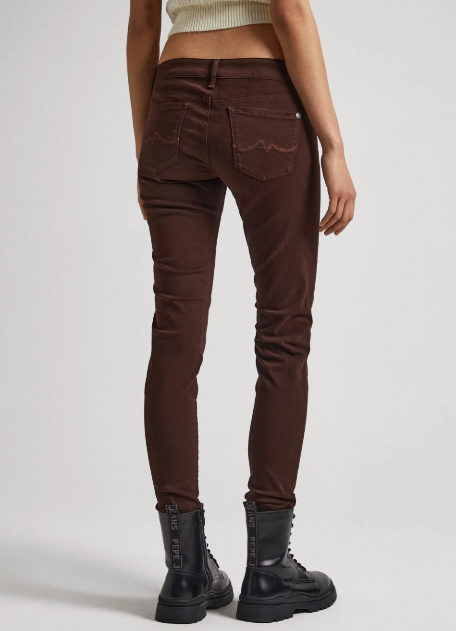 Women Pepe Jeans 5 Pocket Skinny Fit Trousers