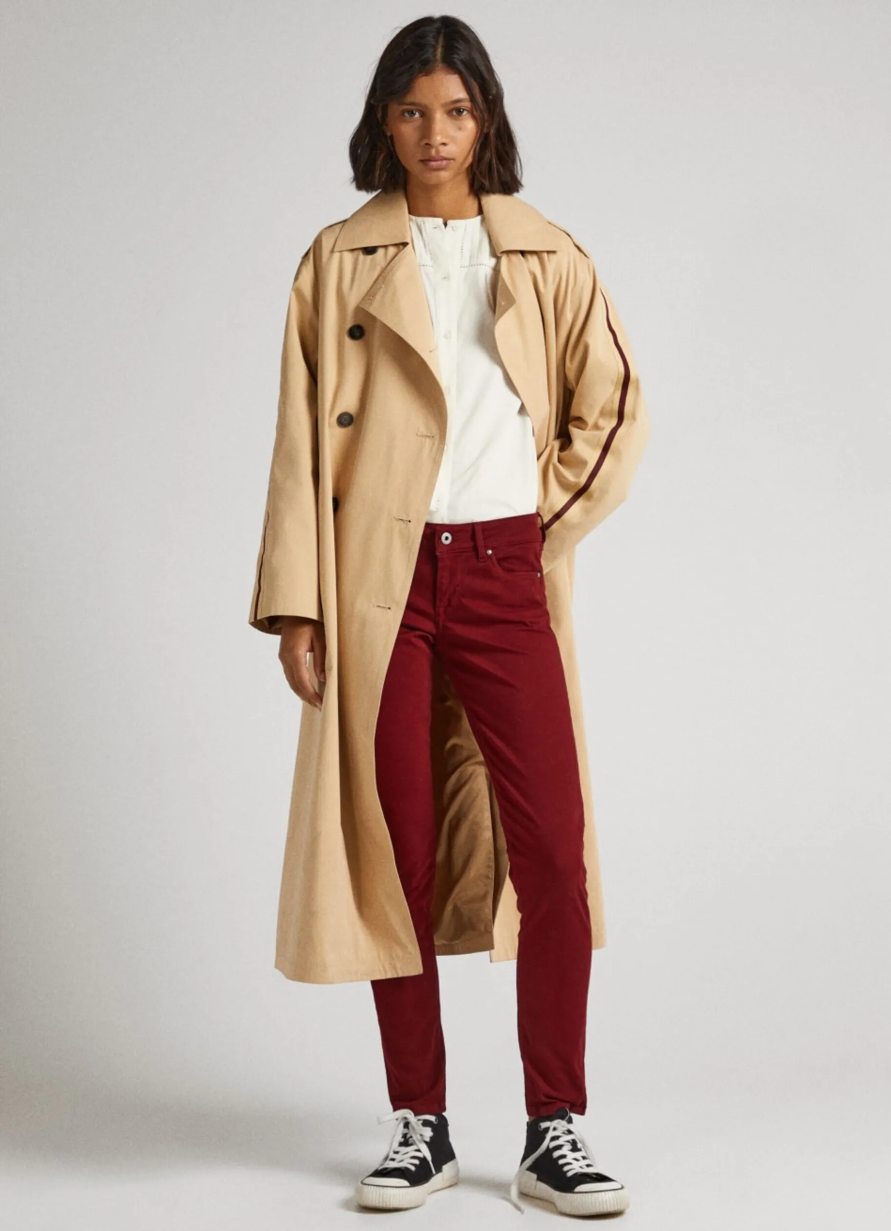 Women Pepe Jeans 5 Pocket Skinny Fit Trousers