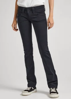 Women Pepe Jeans 5 Pocket Straight Fit Trousers