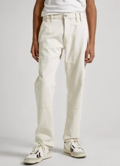 Men Pepe Jeans Adams Relaxed Fit Mid-Rise Jeans