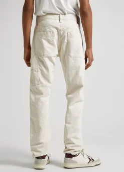 Men Pepe Jeans Adams Relaxed Fit Mid-Rise Jeans
