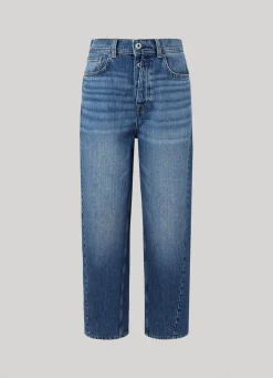 Women Pepe Jeans Addison Balloon Fit High-Rise Jeans