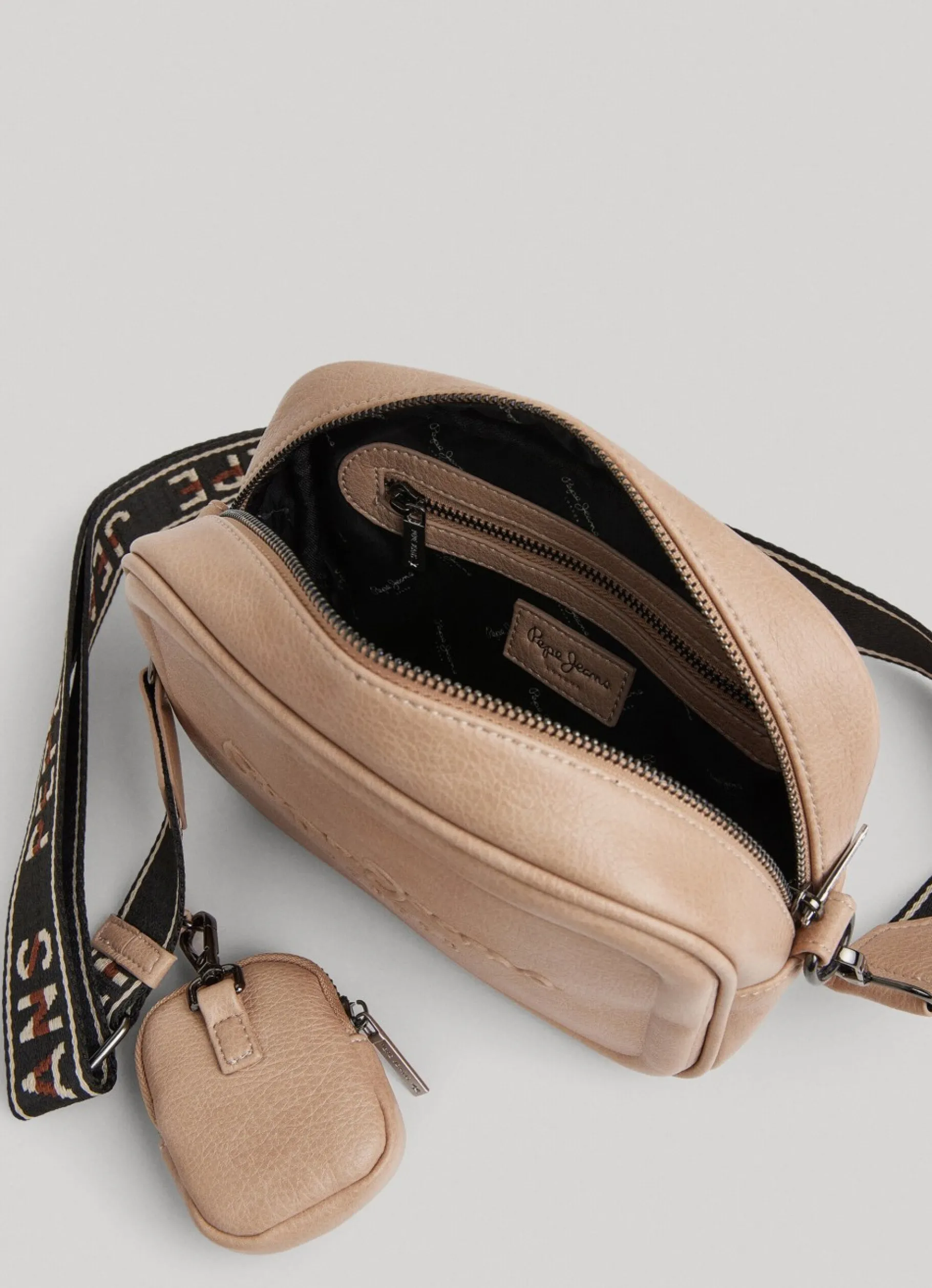 Women Pepe Jeans Adjustable Handle Camera Bag