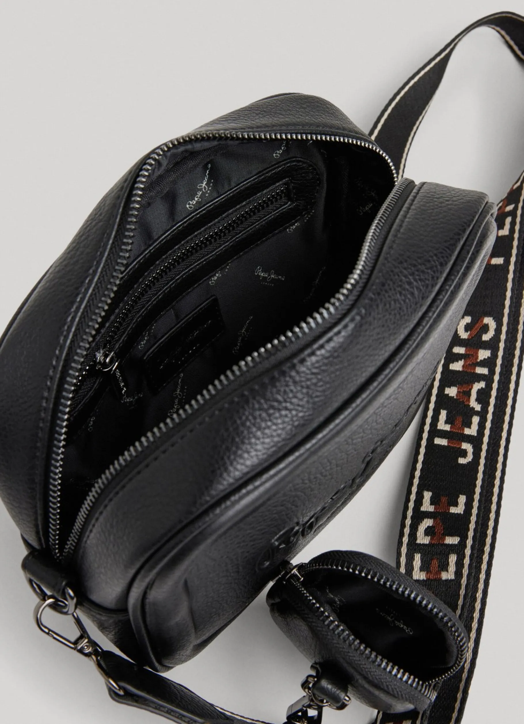 Women Pepe Jeans Adjustable Handle Camera Bag
