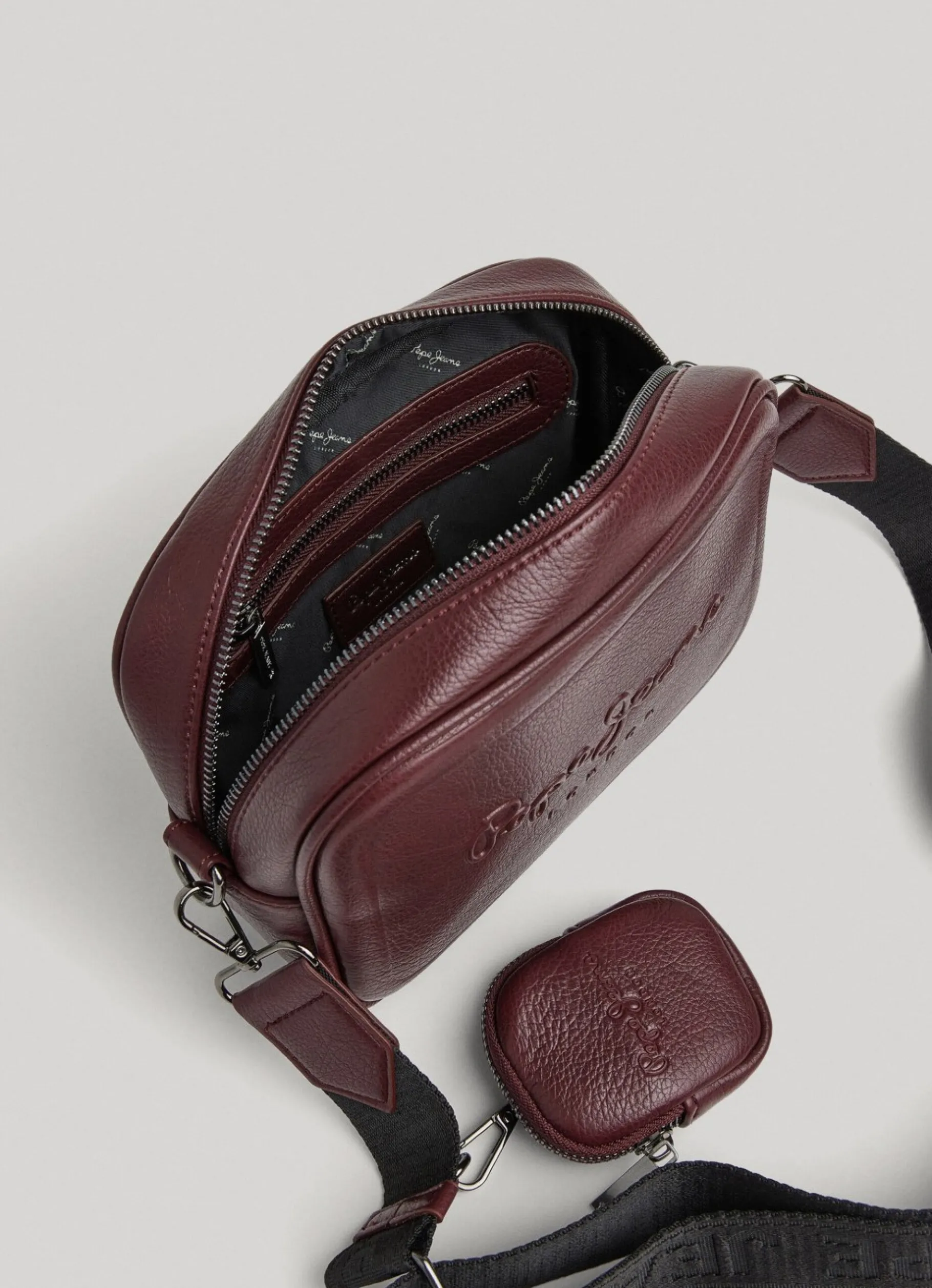 Women Pepe Jeans Adjustable Handle Camera Bag