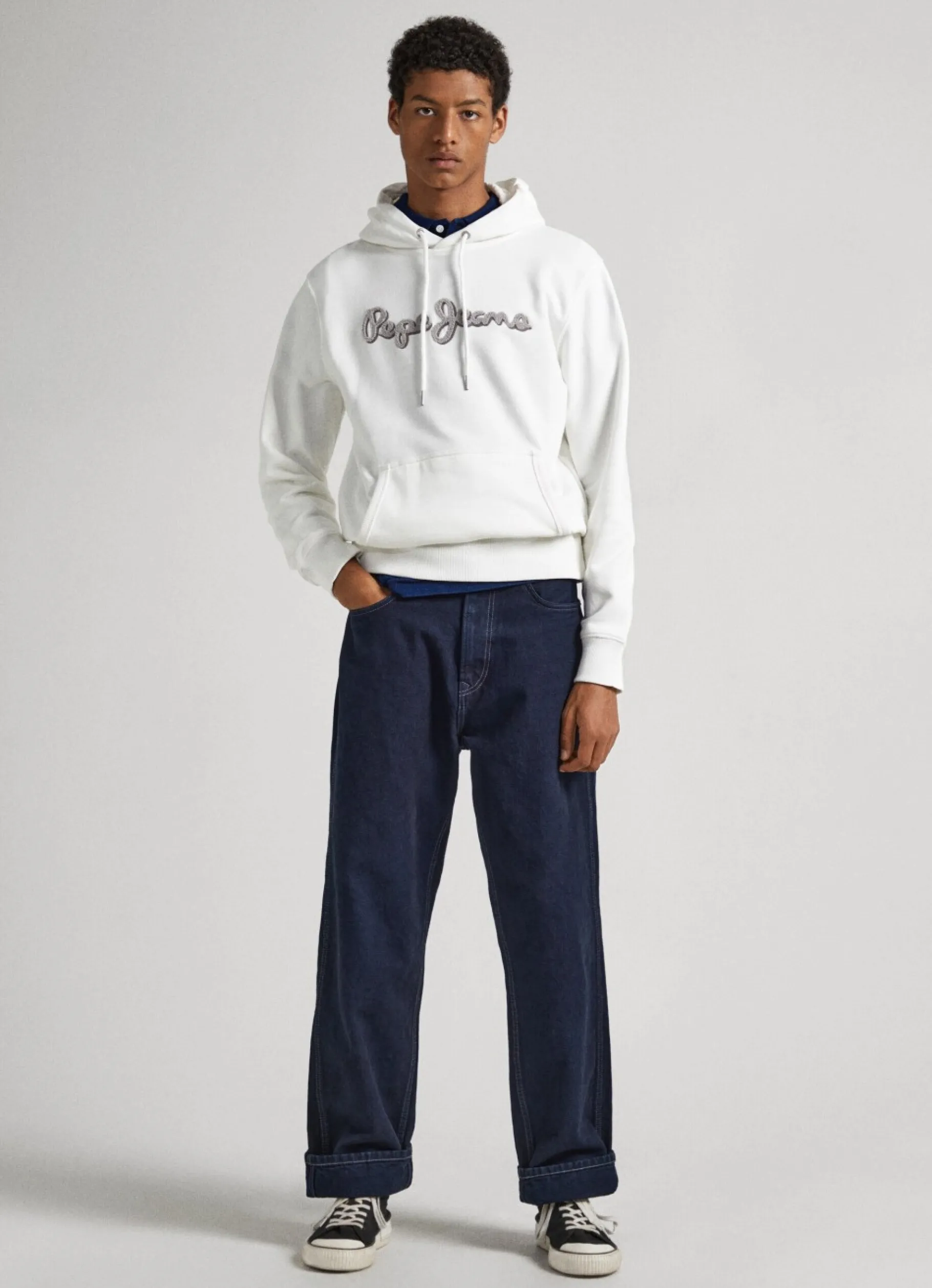 Men Pepe Jeans Adjustable Hoodie