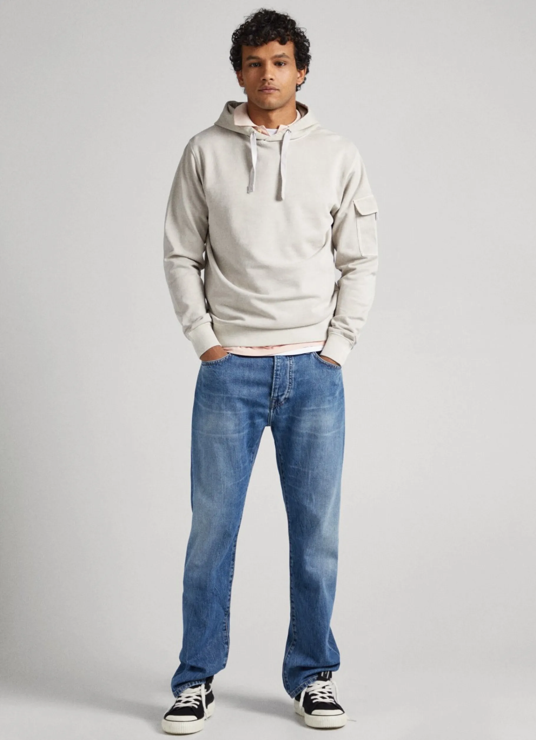 Men Pepe Jeans Adjustable Hoodie
