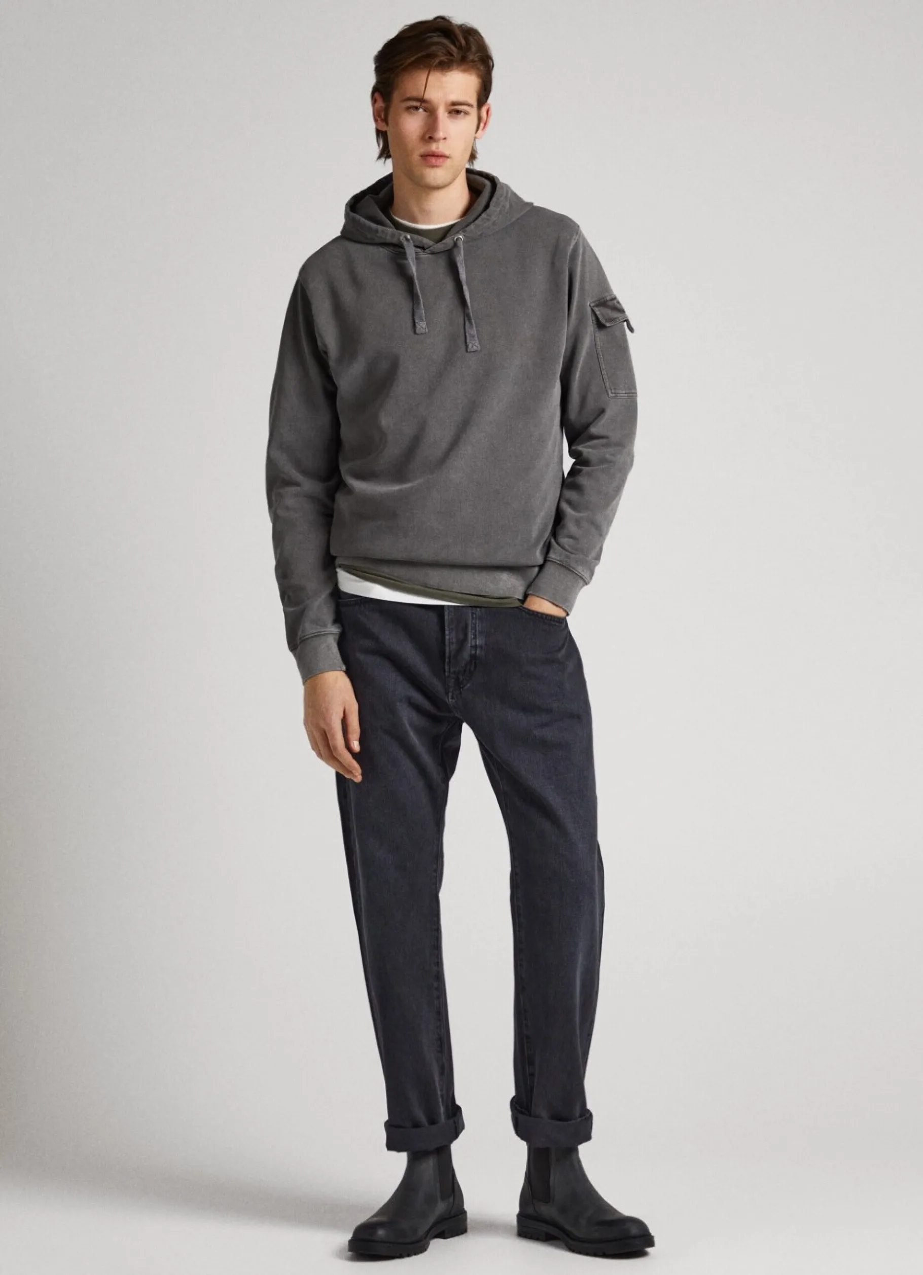 Men Pepe Jeans Adjustable Hoodie