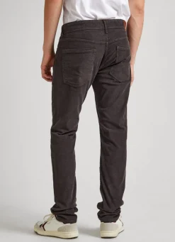 Men Pepe Jeans Alban Loose Fit Corduroy Trousers