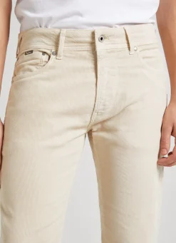 Men Pepe Jeans Alban Loose Fit Corduroy Trousers