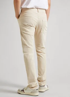 Men Pepe Jeans Alban Loose Fit Corduroy Trousers