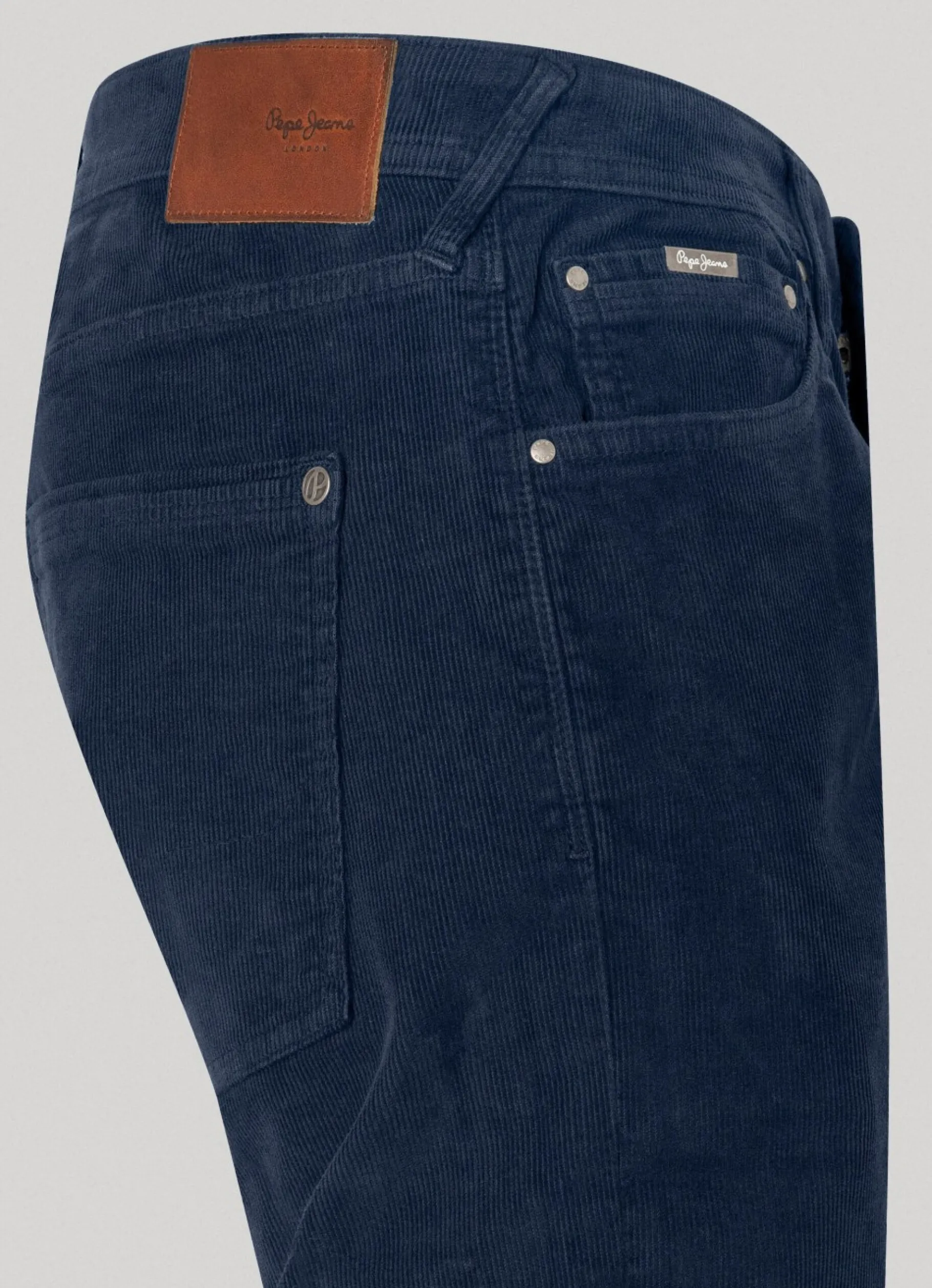 Men Pepe Jeans Alban Loose Fit Corduroy Trousers