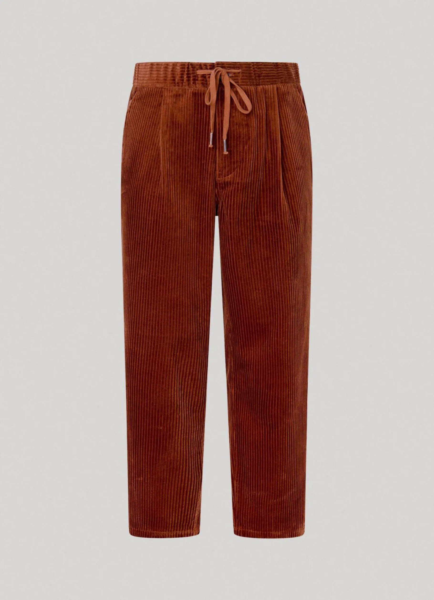 Men Pepe Jeans Alban Loose Fit Corduroy Trousers