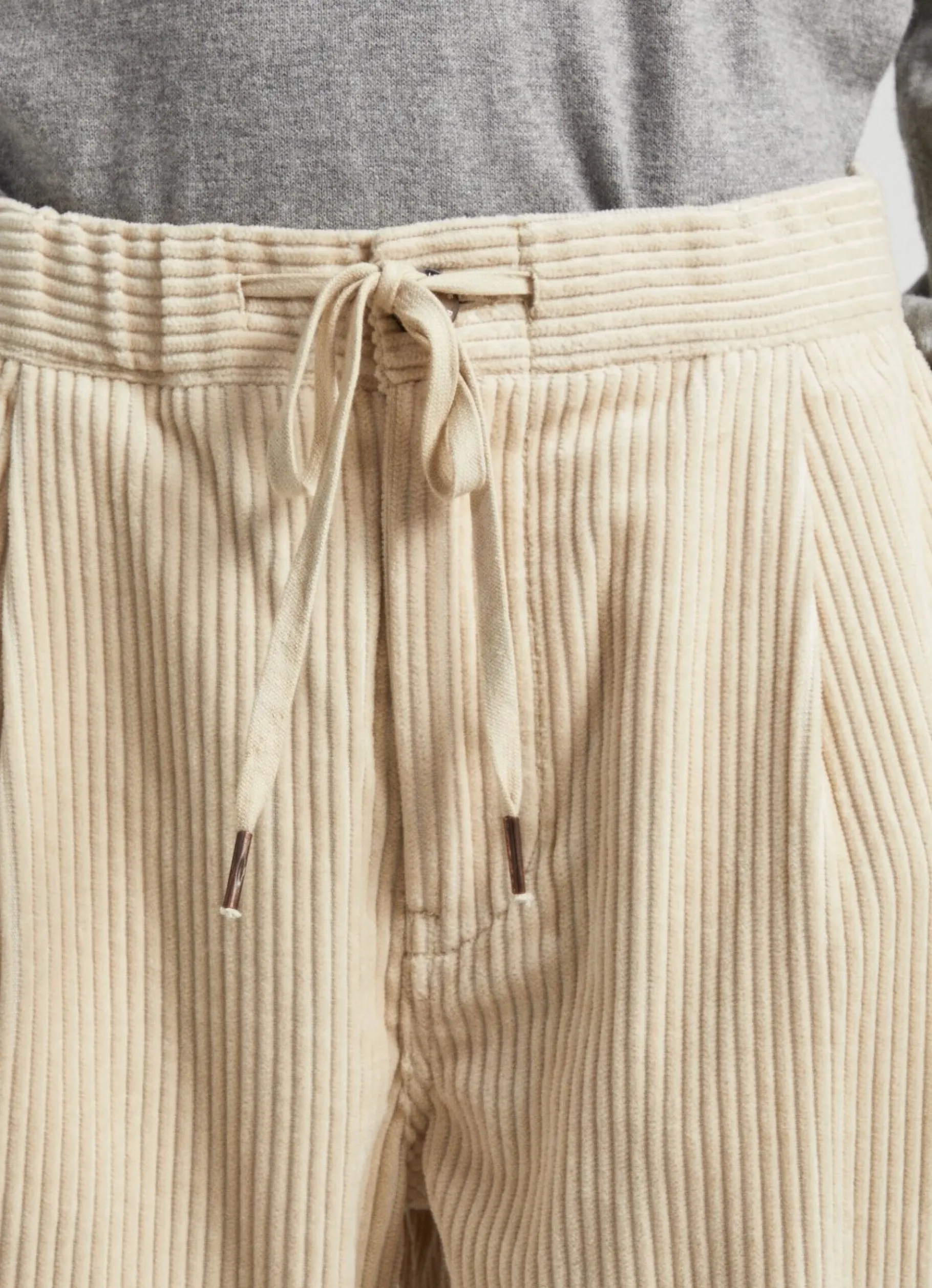 Men Pepe Jeans Alban Loose Fit Corduroy Trousers