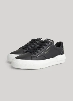 Women Pepe Jeans Allen Low Basic Trainers