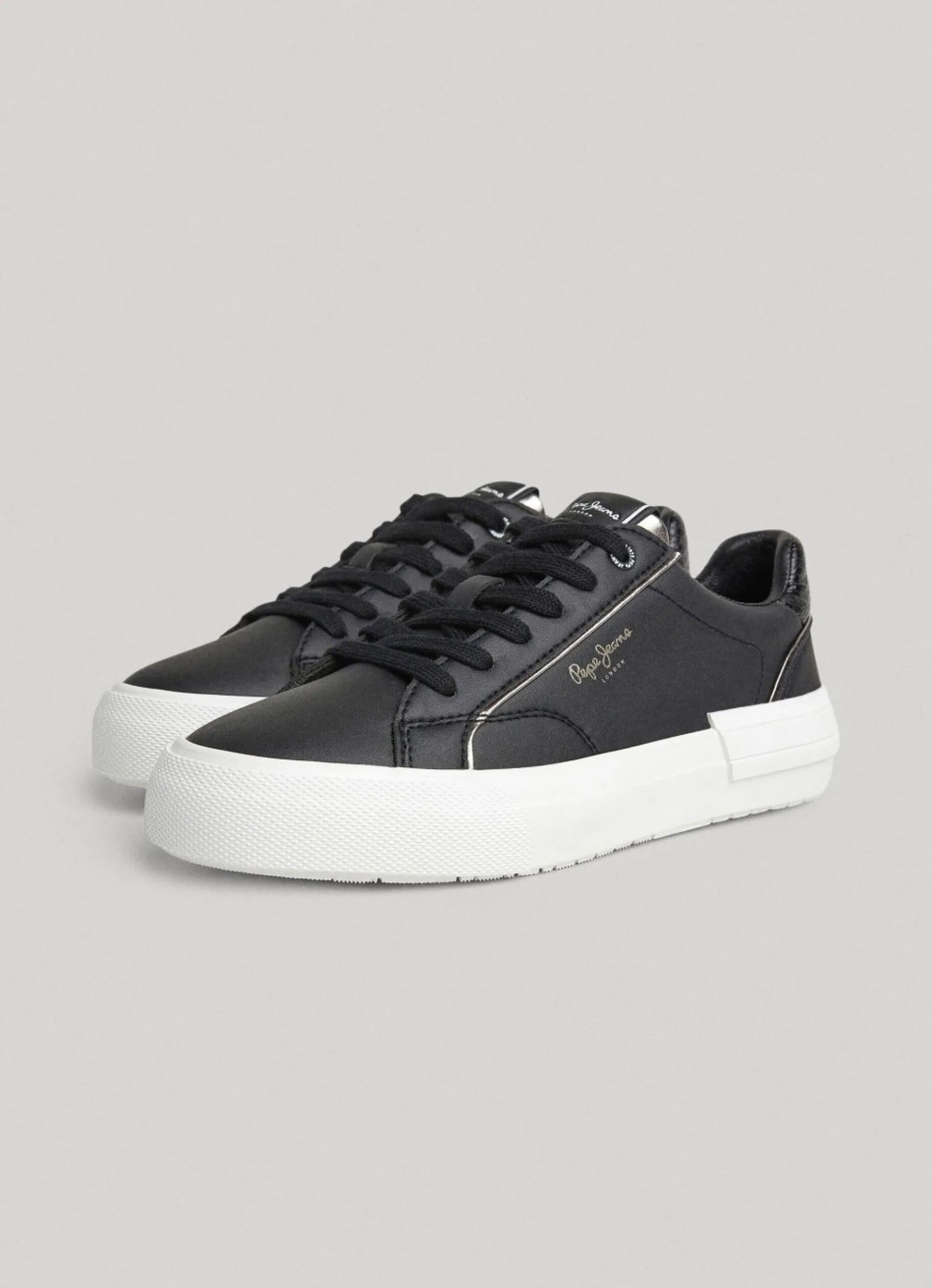 Women Pepe Jeans Allen Low Basic Trainers