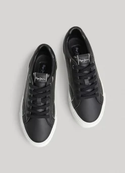 Women Pepe Jeans Allen Low Basic Trainers