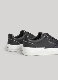 Women Pepe Jeans Allen Low Basic Trainers