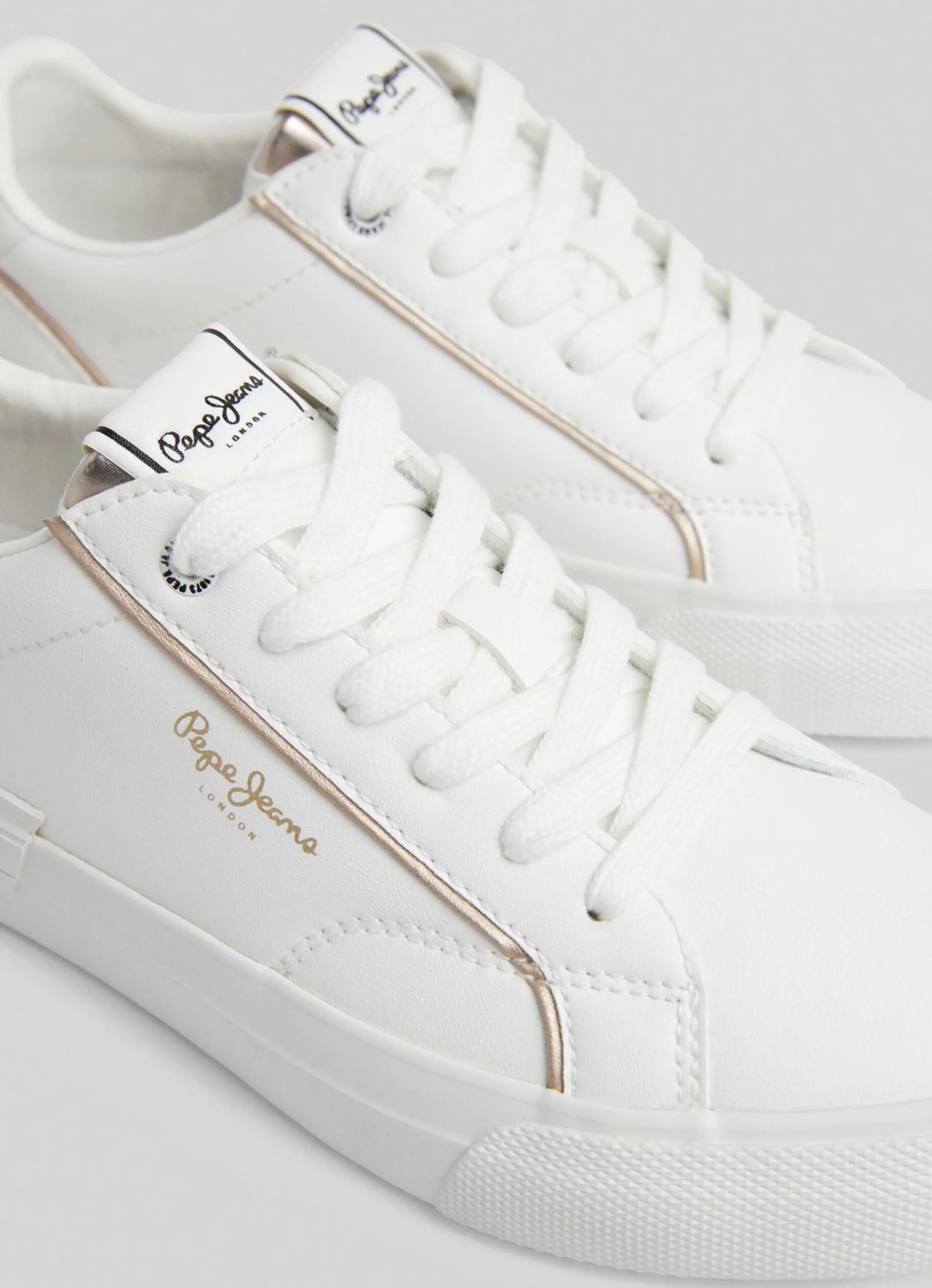 Women Pepe Jeans Allen Low Basic Trainers