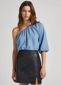 Women Pepe Jeans Asymmetrical Blouse