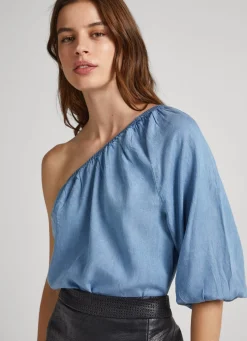 Women Pepe Jeans Asymmetrical Blouse