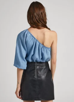 Women Pepe Jeans Asymmetrical Blouse