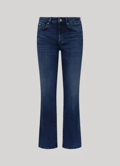Women Pepe Jeans Aubrey Slim Fit Mid-Rise Jeans