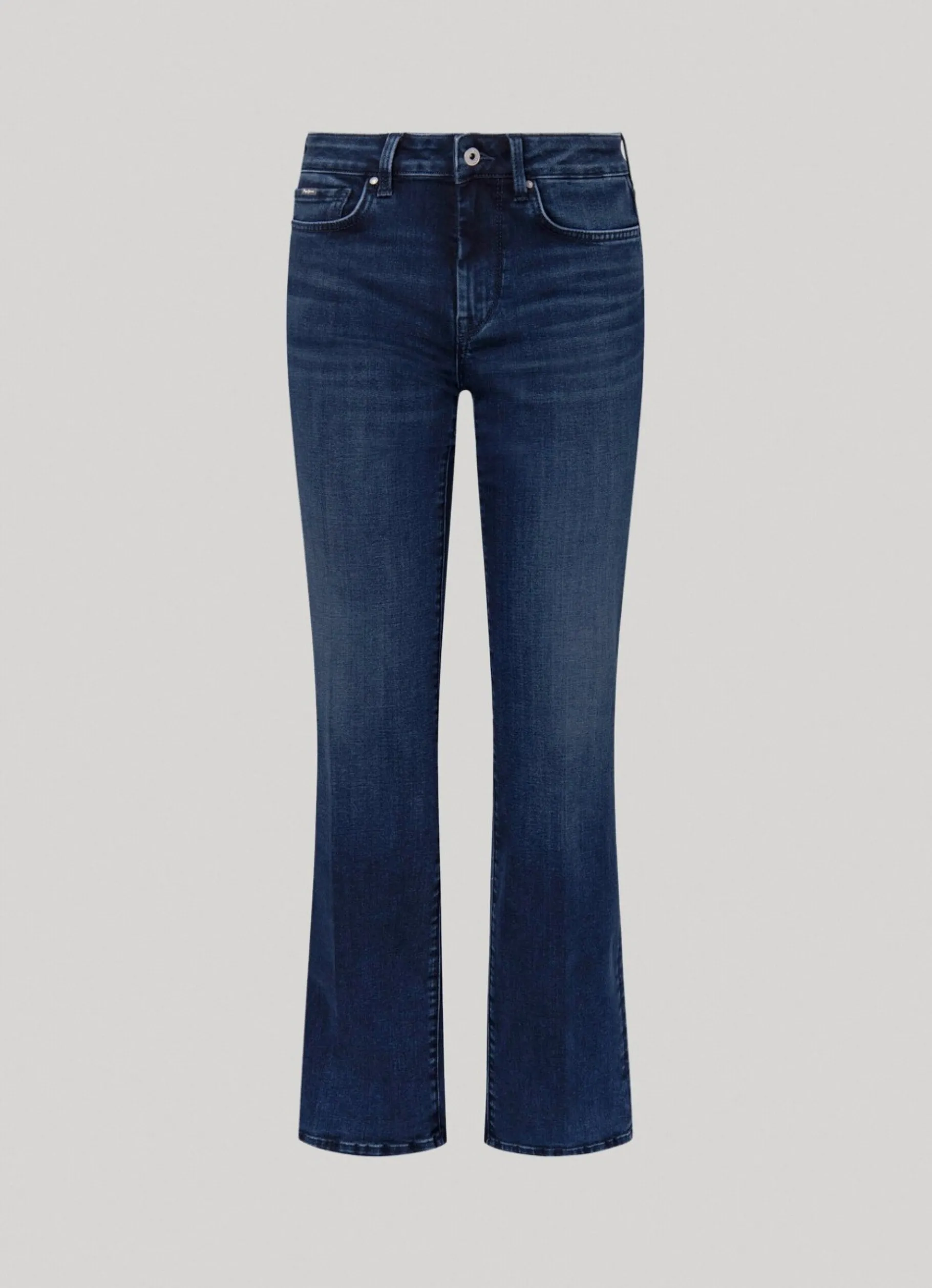 Women Pepe Jeans Aubrey Slim Fit Mid-Rise Jeans