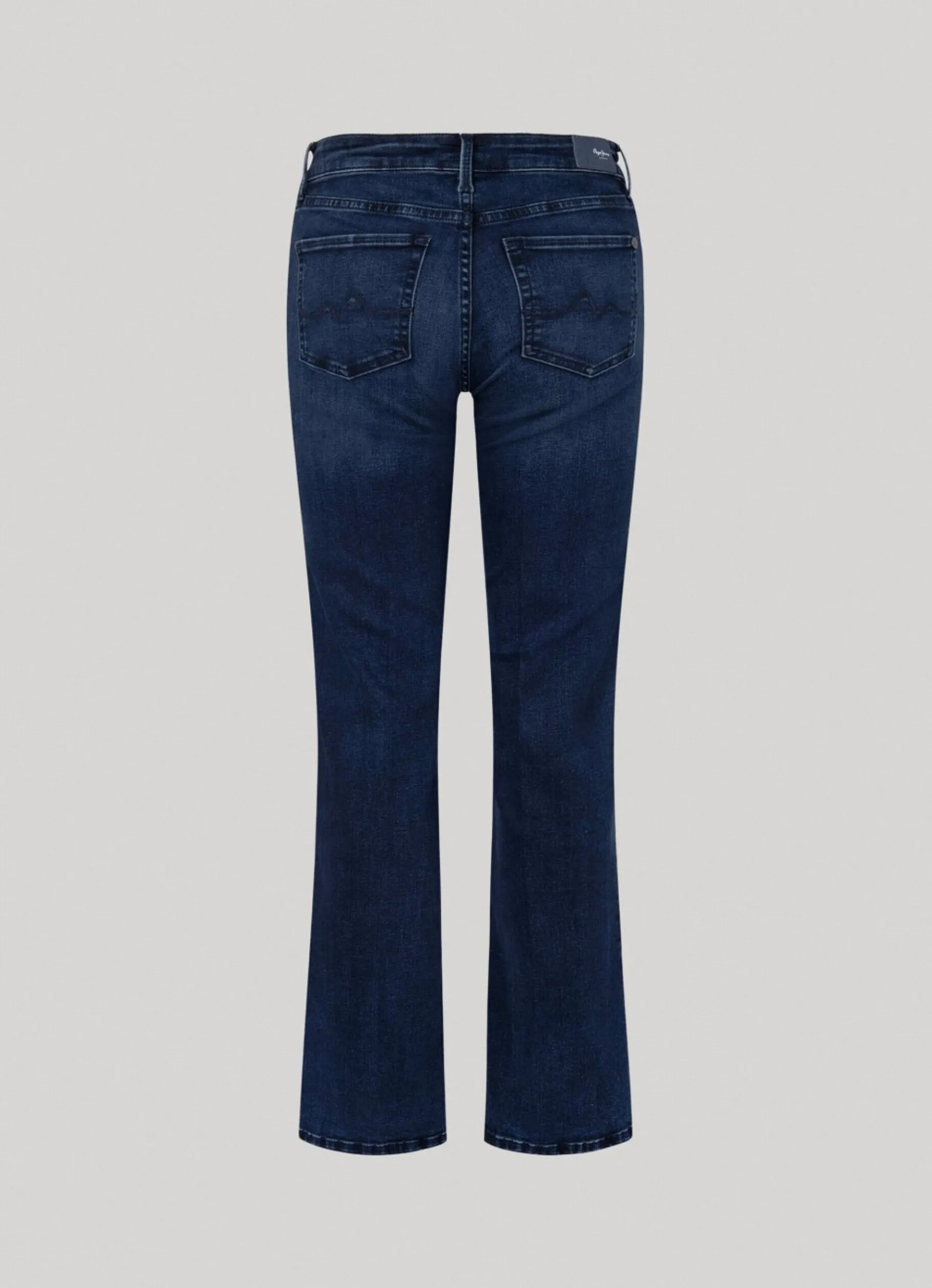 Women Pepe Jeans Aubrey Slim Fit Mid-Rise Jeans