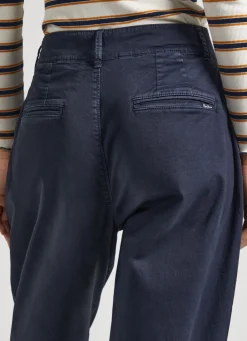 Women Pepe Jeans Balloon Fit Chino Trousers