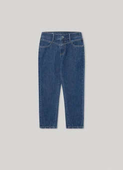 Girl Pepe Jeans Bella Bootcut Fit High-Rise Jeans