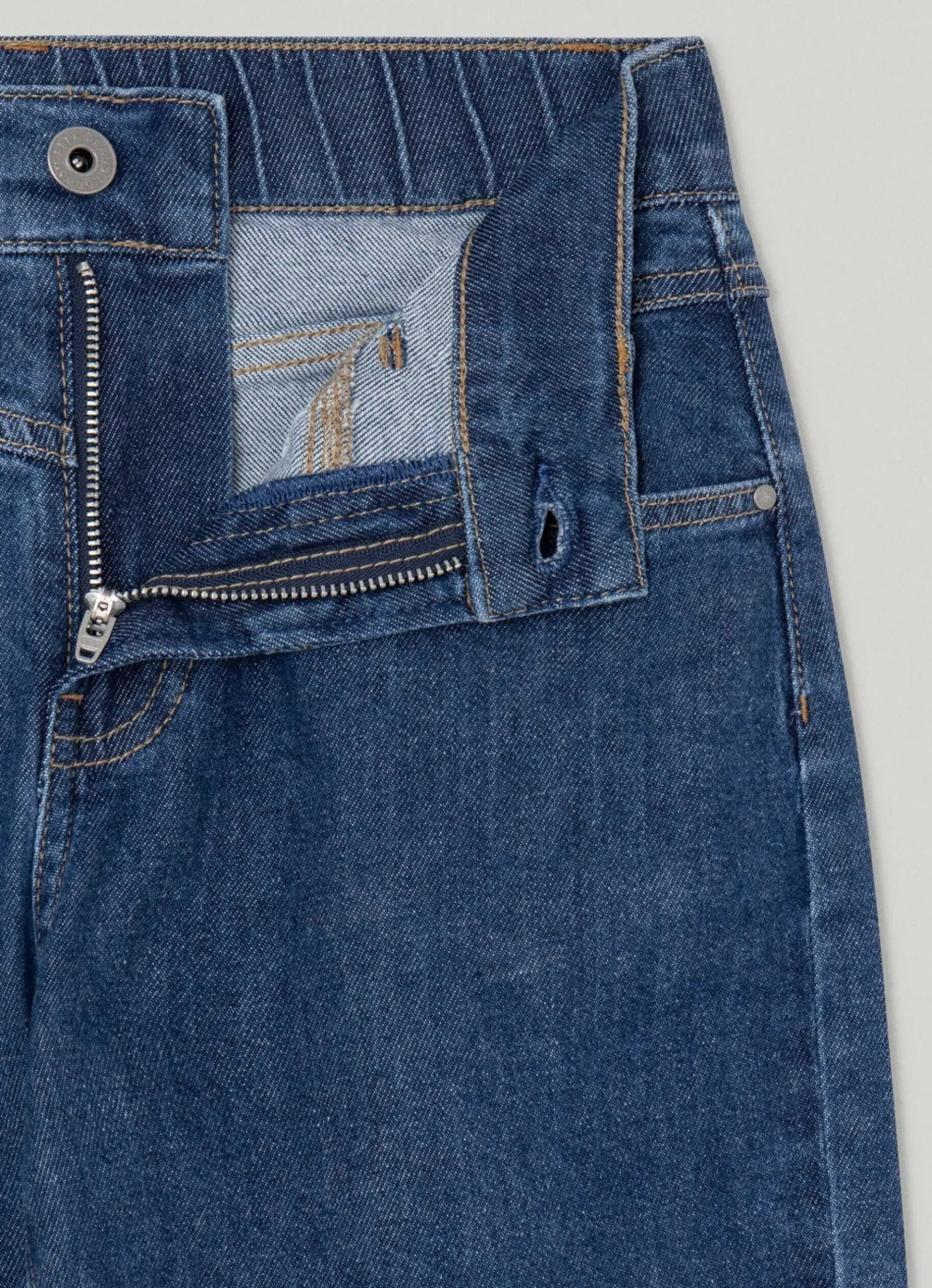 Girl Pepe Jeans Bella Bootcut Fit High-Rise Jeans