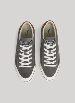 Men Pepe Jeans Ben Overdrive Suede Trainers