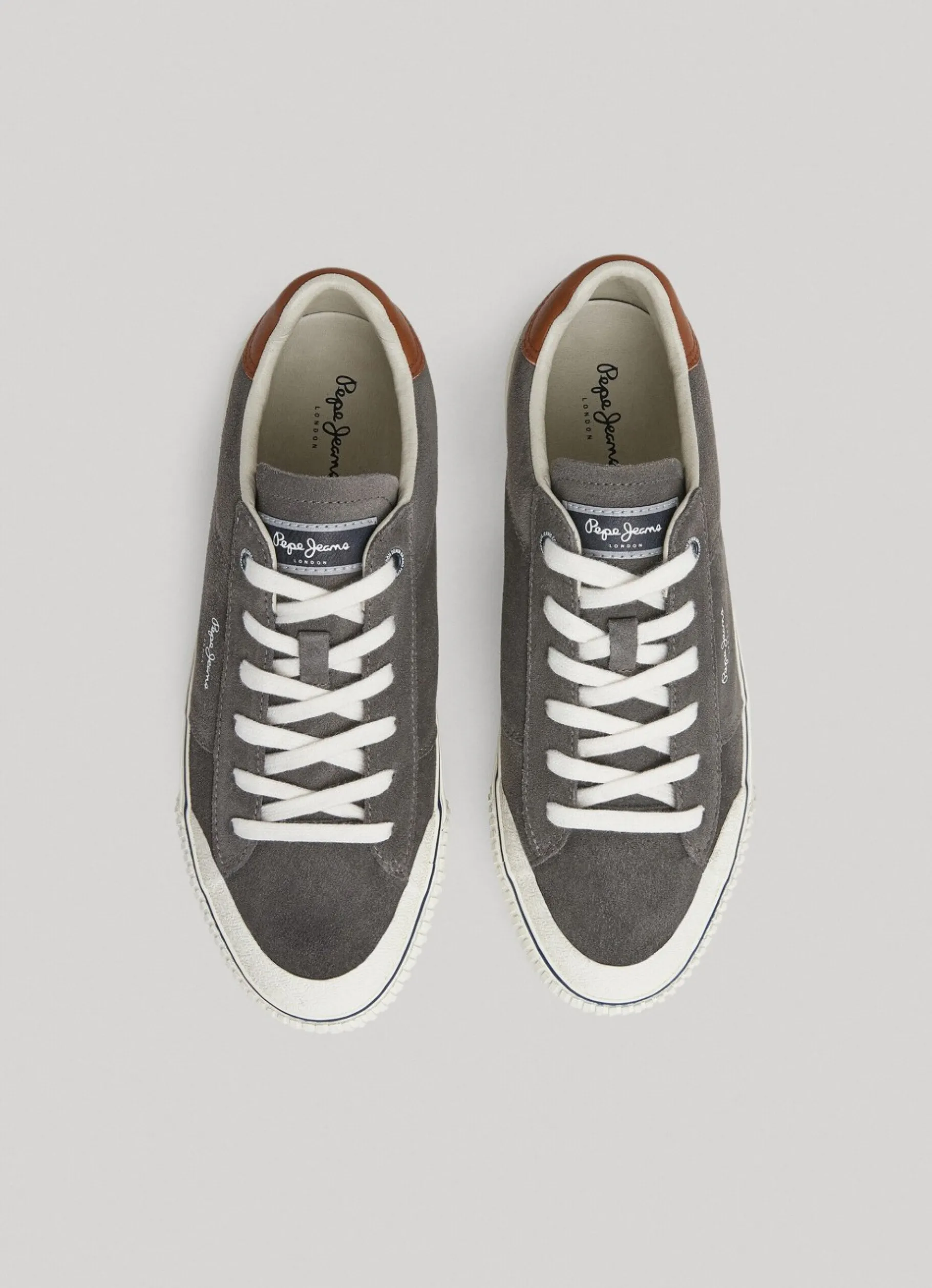 Men Pepe Jeans Ben Overdrive Suede Trainers
