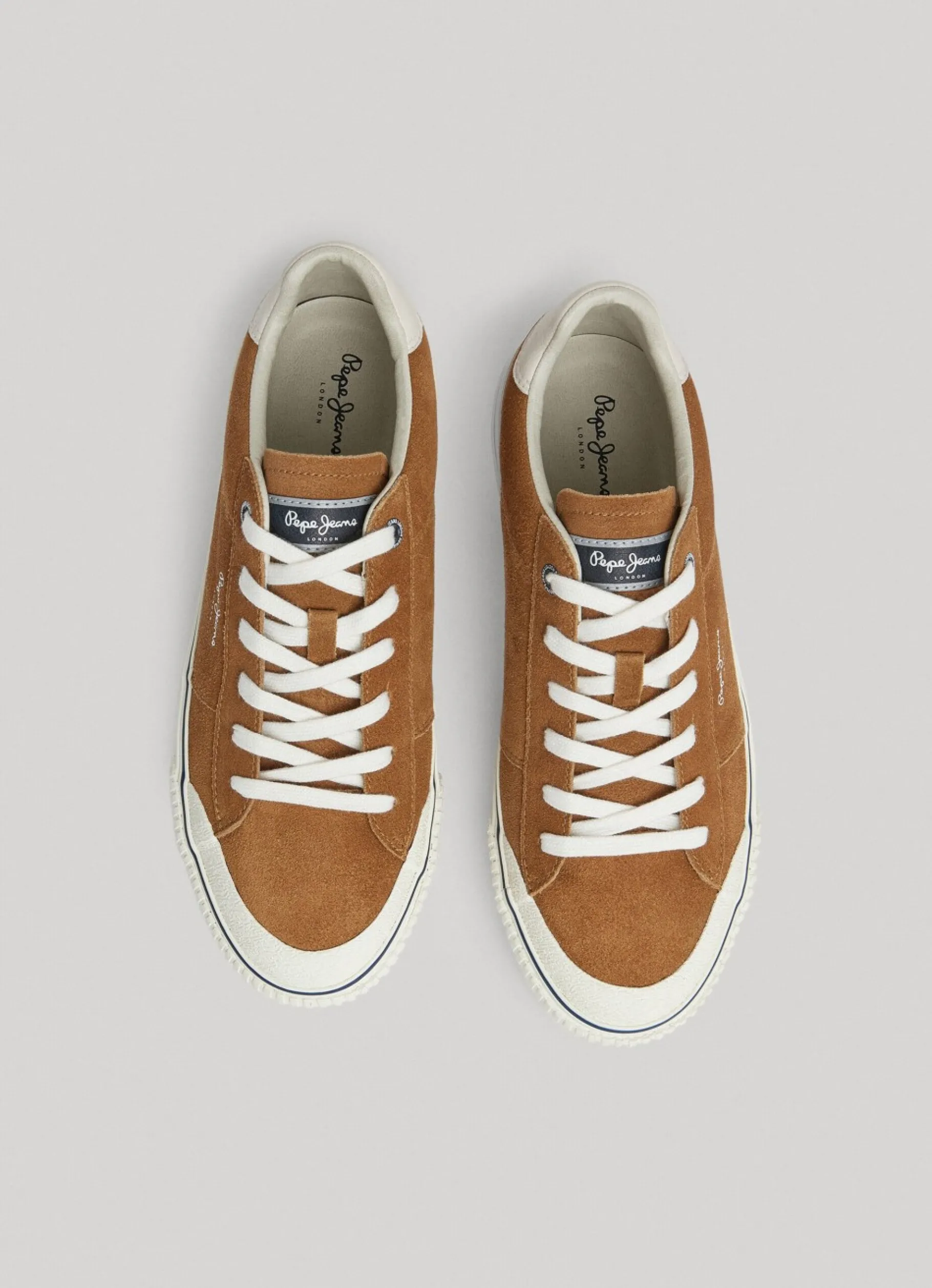 Men Pepe Jeans Ben Overdrive Suede Trainers