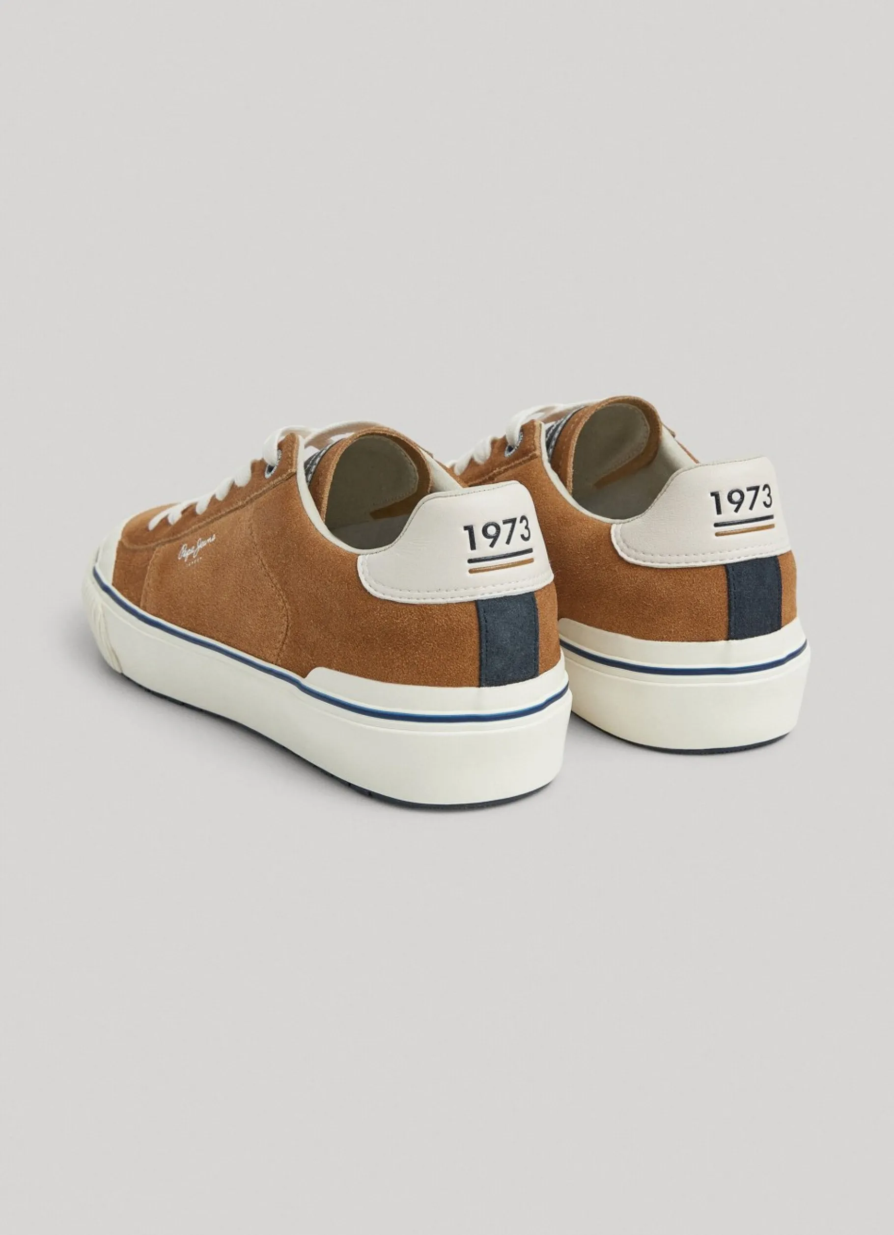 Men Pepe Jeans Ben Overdrive Suede Trainers