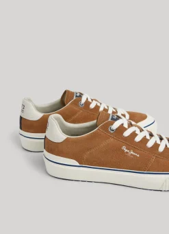 Men Pepe Jeans Ben Overdrive Suede Trainers