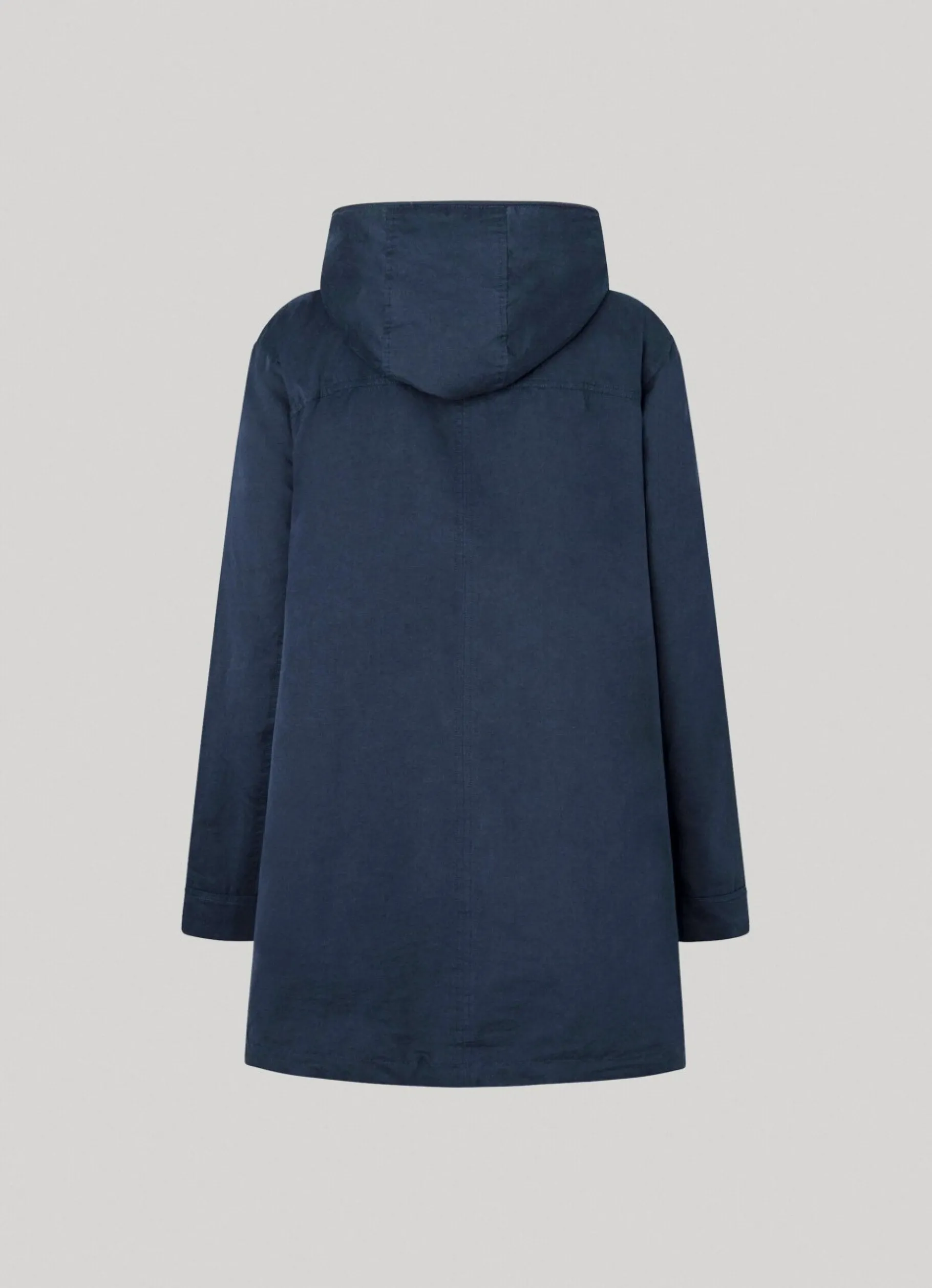 Women Pepe Jeans Blended Fabric Parka