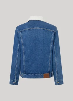 Men Pepe Jeans Borg-Lined Jacket