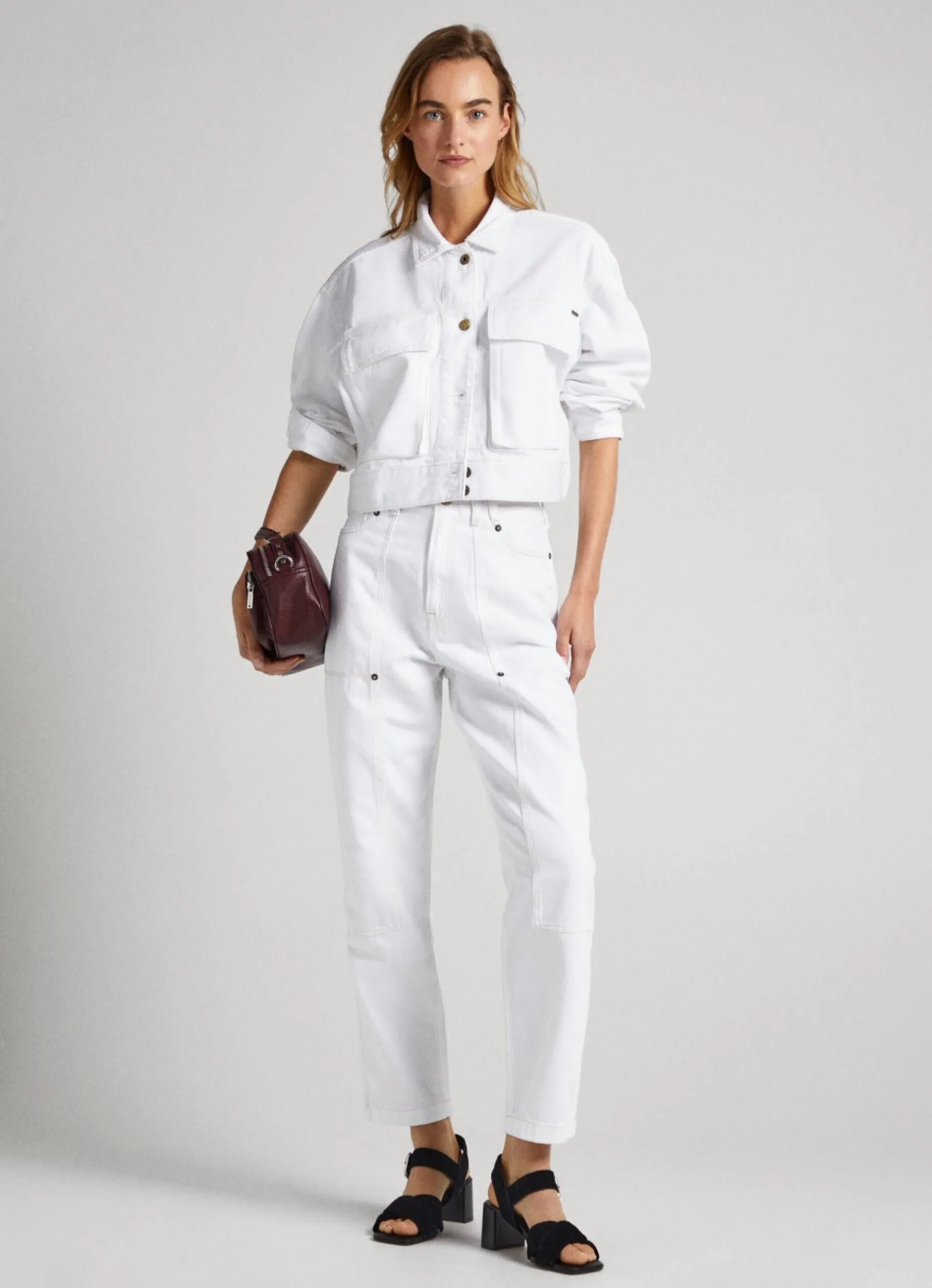 Women Pepe Jeans Boxy Fit Jacket