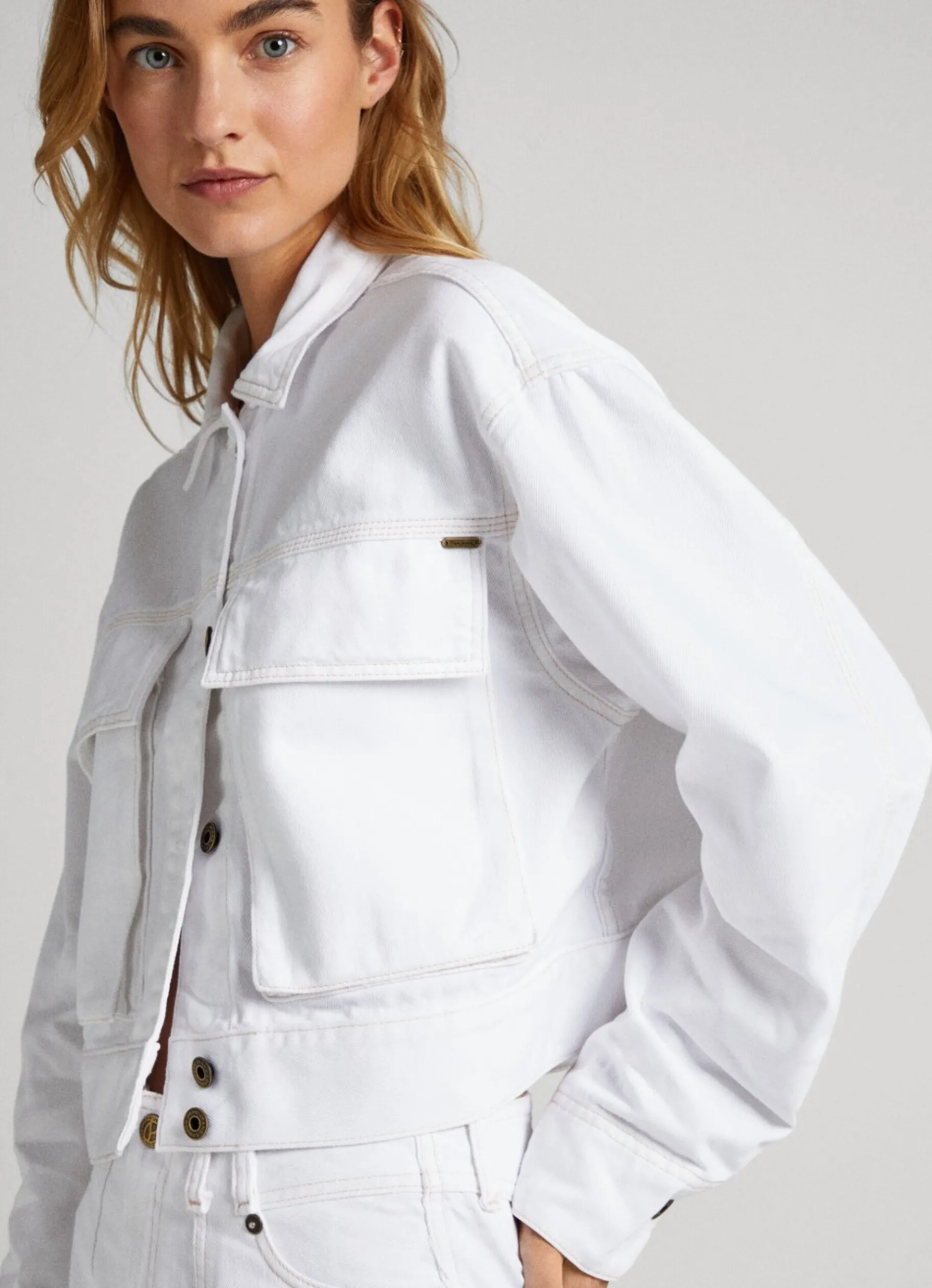 Women Pepe Jeans Boxy Fit Jacket