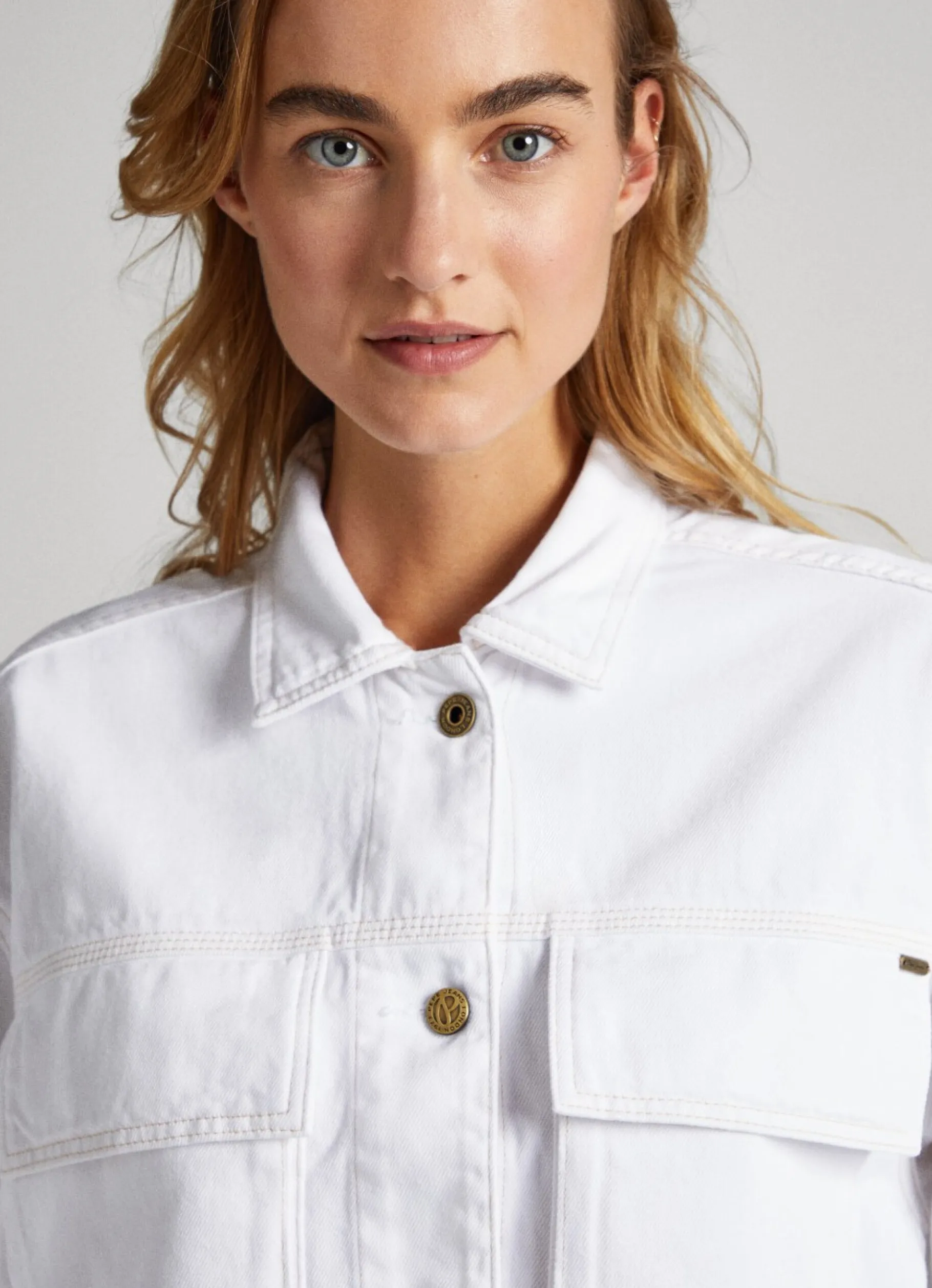 Women Pepe Jeans Boxy Fit Jacket