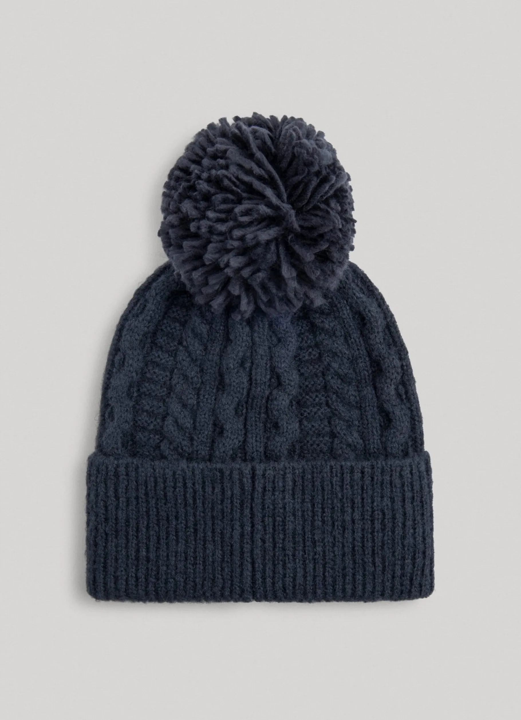 Women Pepe Jeans Braided Cable Knit Beanie