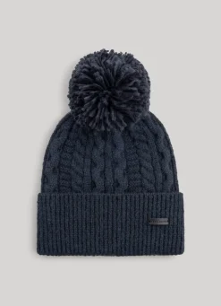 Men Pepe Jeans Braided Cable Knit Beanie